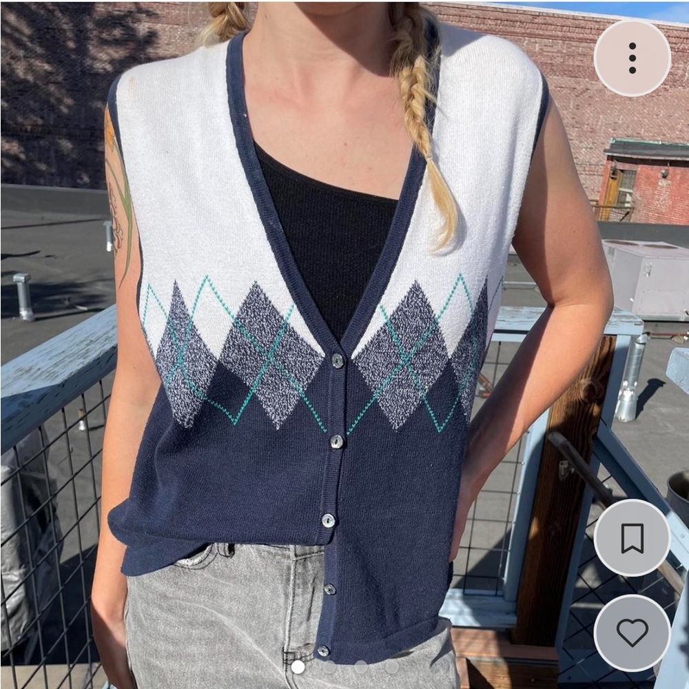 Argyle Sweatervest